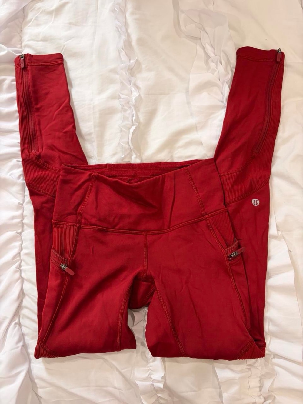 lululemon dark red leggings